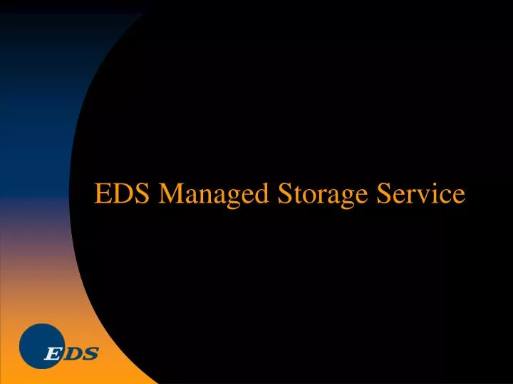 eds managed storage service