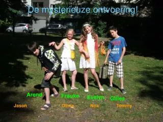 de mysterieuze ontvoering