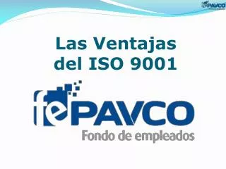 las ventajas del iso 9001