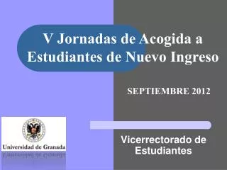 vicerrectorado de estudiantes