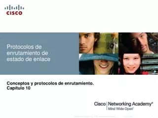 protocolos de enrutamiento de estado de enlace