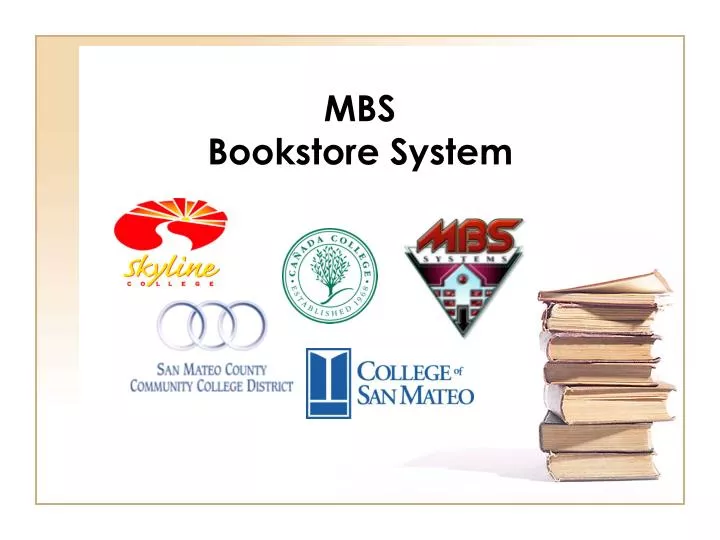 mbs bookstore system