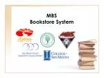 MBS Bookstore System - slide 1