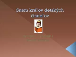 snem kr ov detsk ch itate ov