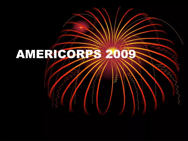 americorps 2009