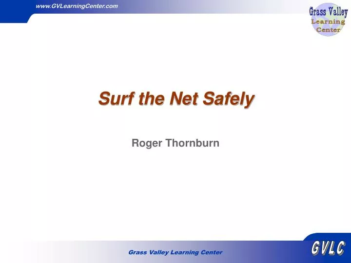 surf the net safely