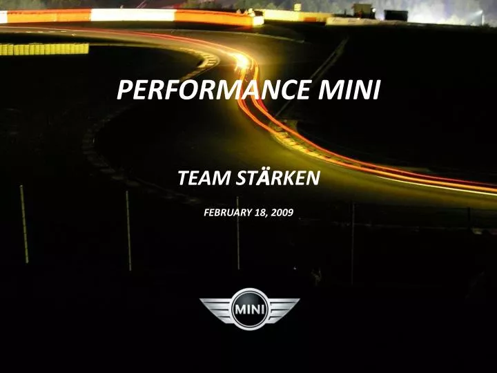 performance mini