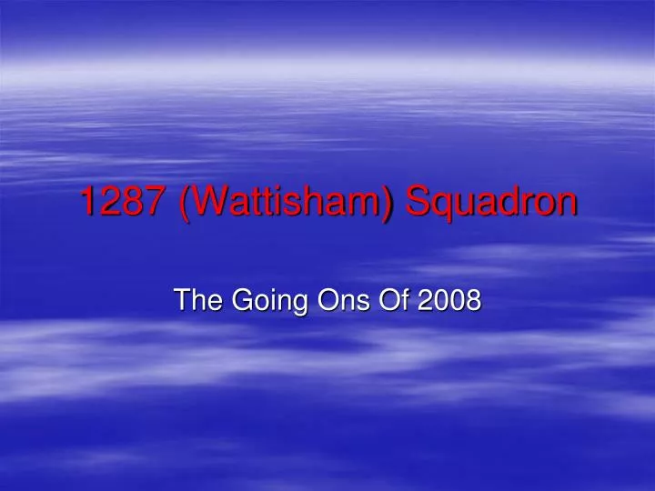 1287 wattisham squadron