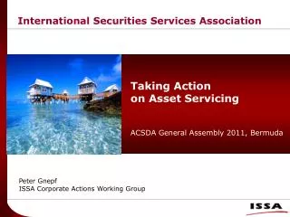 International Securities Services Association