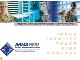 Weapons/Gear Accountability Utilizing Radio Waves (RFID)