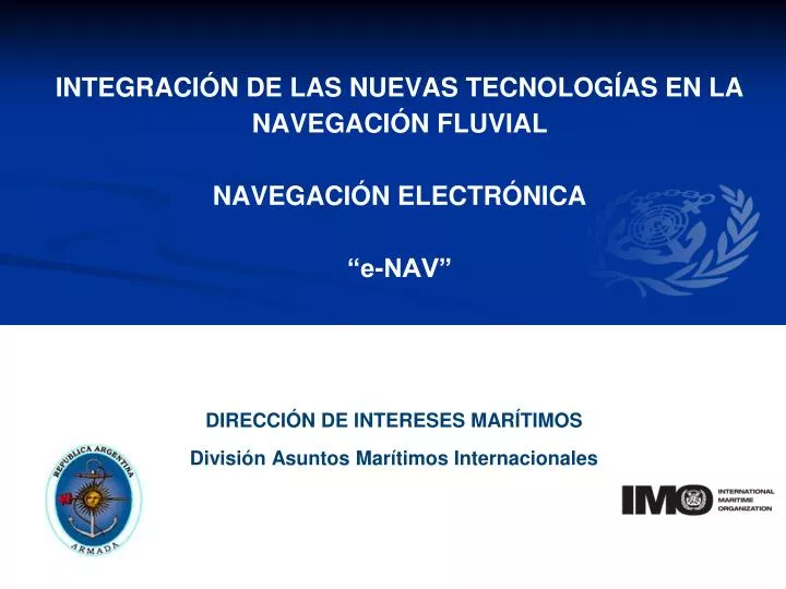 integraci n de las nuevas tecnolog as en la navegaci n fluvial navegaci n electr nica e nav