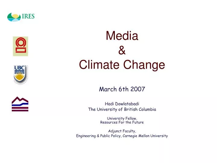 media climate change