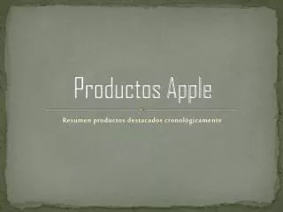 productos apple