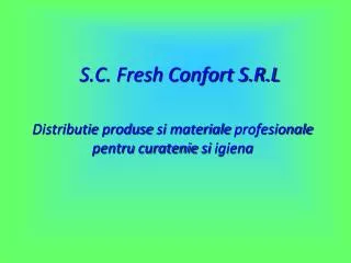 s c fresh confort s r l