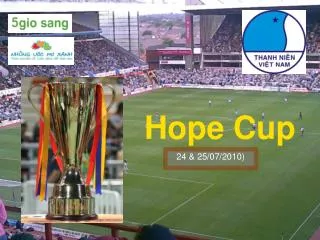 hope cup