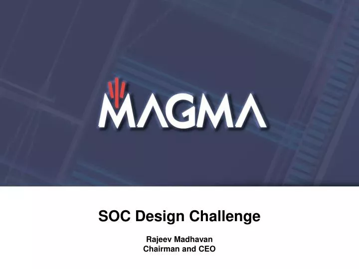 soc design challenge
