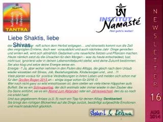 liebe shaktis liebe shivas