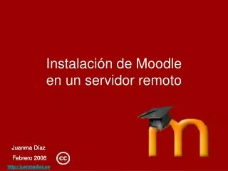 instalaci n de moodle en un servidor remoto