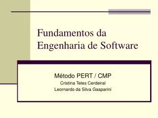 fundamentos da engenharia de software