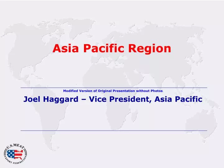 asia pacific region