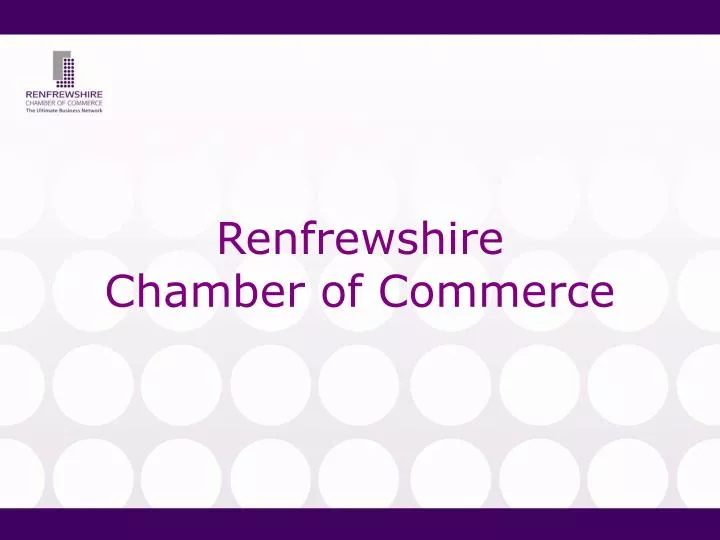 renfrewshire chamber of commerce
