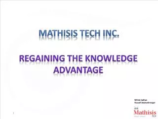 Mathisis Tech Inc.