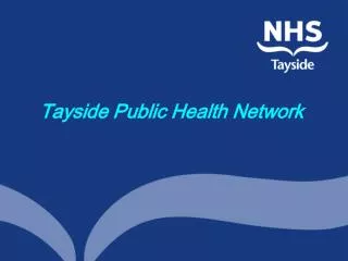 Tayside Public Health Network
