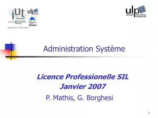 administration syst me