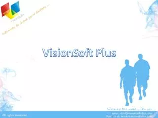 VisionSoft Plus
