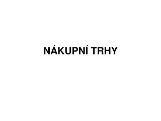 n kupn trhy