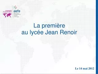 la premi re au lyc e jean renoir
