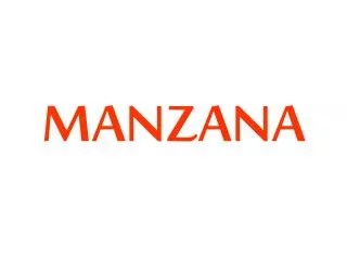 manzana