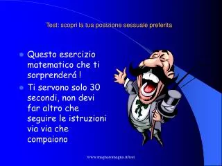 test scopri la tua posizione sessuale preferita