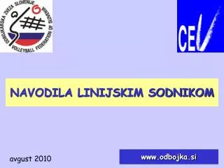 navodila linijskim sodnikom