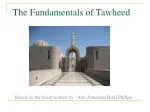 The Fundamentals of Tawheed - slide 1