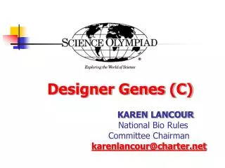 Designer Genes (C)