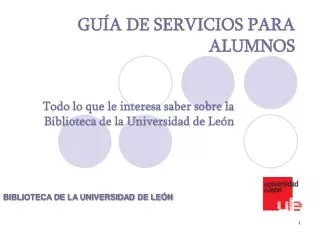 gu a de servicios para alumnos