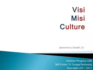v isi m isi c ulture