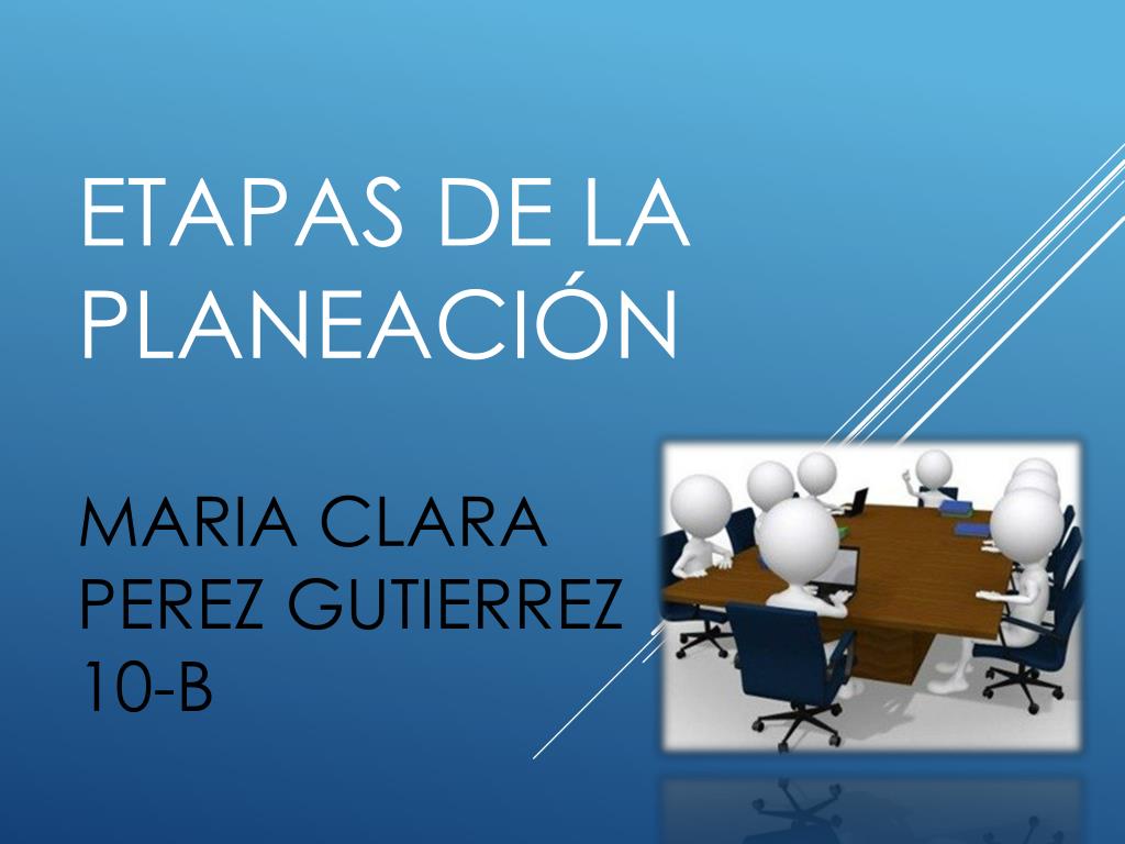 PPT - Etapas de la planeación PowerPoint Presentation, free download ...