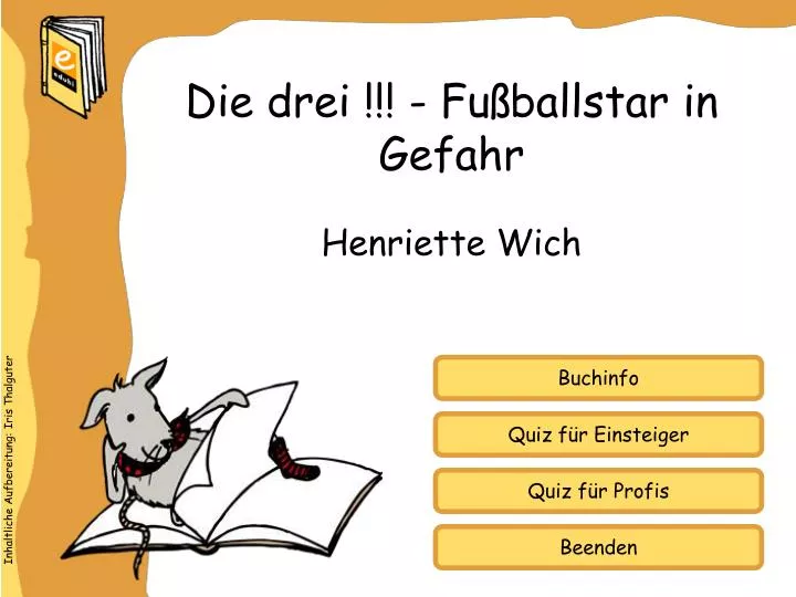 die drei fu ballstar in gefahr