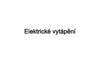 elektrick vyt p n