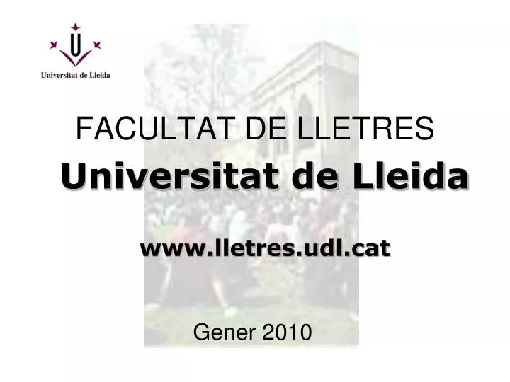 facultat de lletres