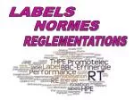 LABELS - slide 1