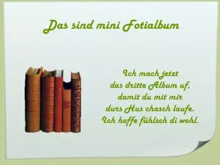 das sind mini fotialbum