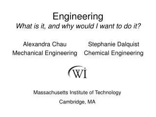 Engineering What is it, and why would I want to do it?