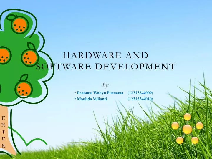 hardware and software development