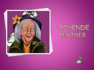 lachende rentner