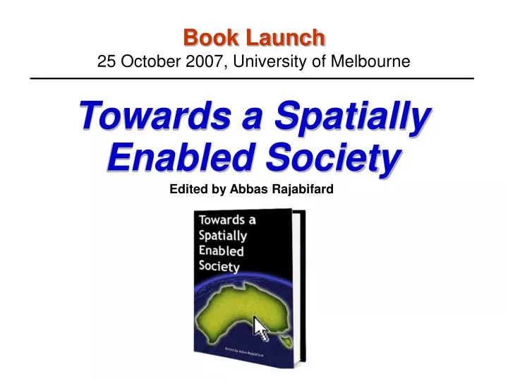 book launch 25 october 2007 university of melbourne