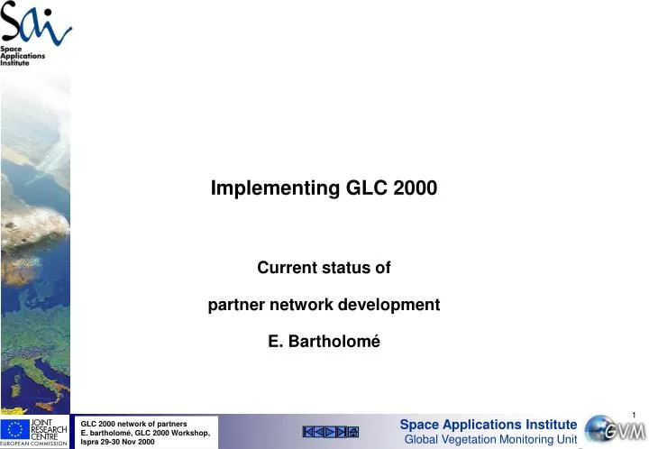 implementing glc 2000