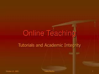 Online Teaching